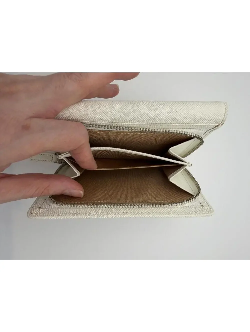 Authentic Burberry London Nova Check Pattern Leather Bi-fold Wallet Vintage COA